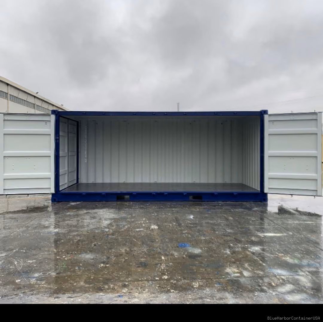 20ft Open Side Shipping Container — One-Trip (New)