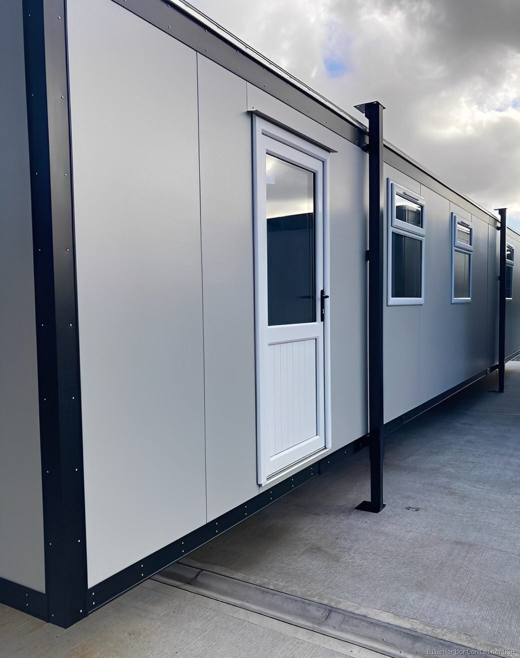 40Ft x 10Ft Jackleg Office Cabin