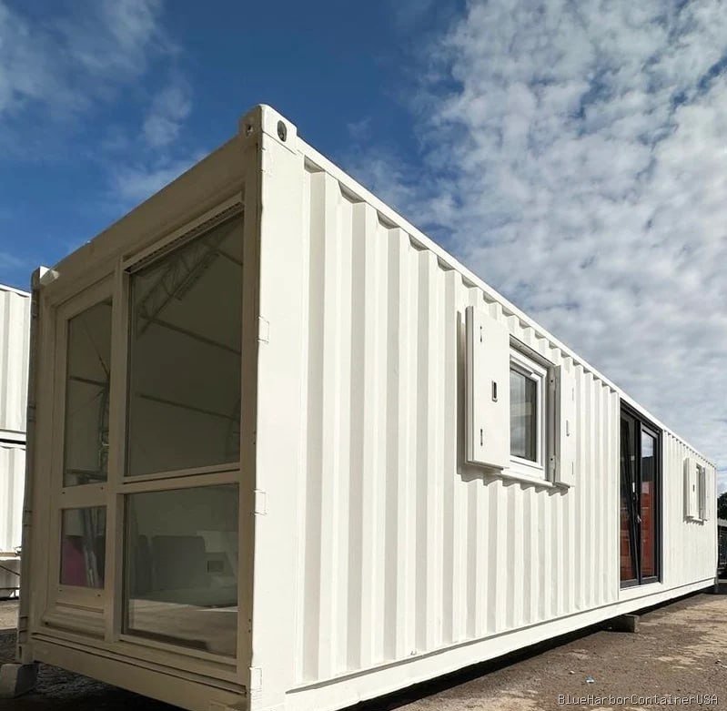 40ft Converted Shipping Container Open Plan Office Portable Container