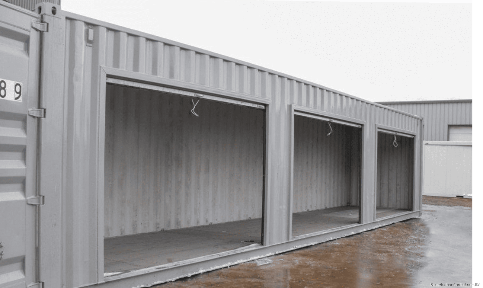 40 FT HC Container With Roll Up Doors